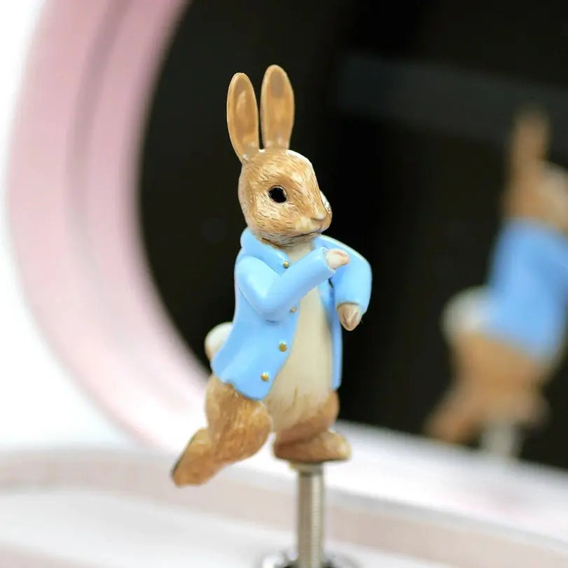 Heart Music Box/Jewelry Box with Peter Rabbit  Trousselier   