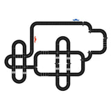 Road Track Deluxe Set Large, Waytoplay Compatible, Toy Car Track Set, Fun Playtime, Kids Gift  Waytoplay   