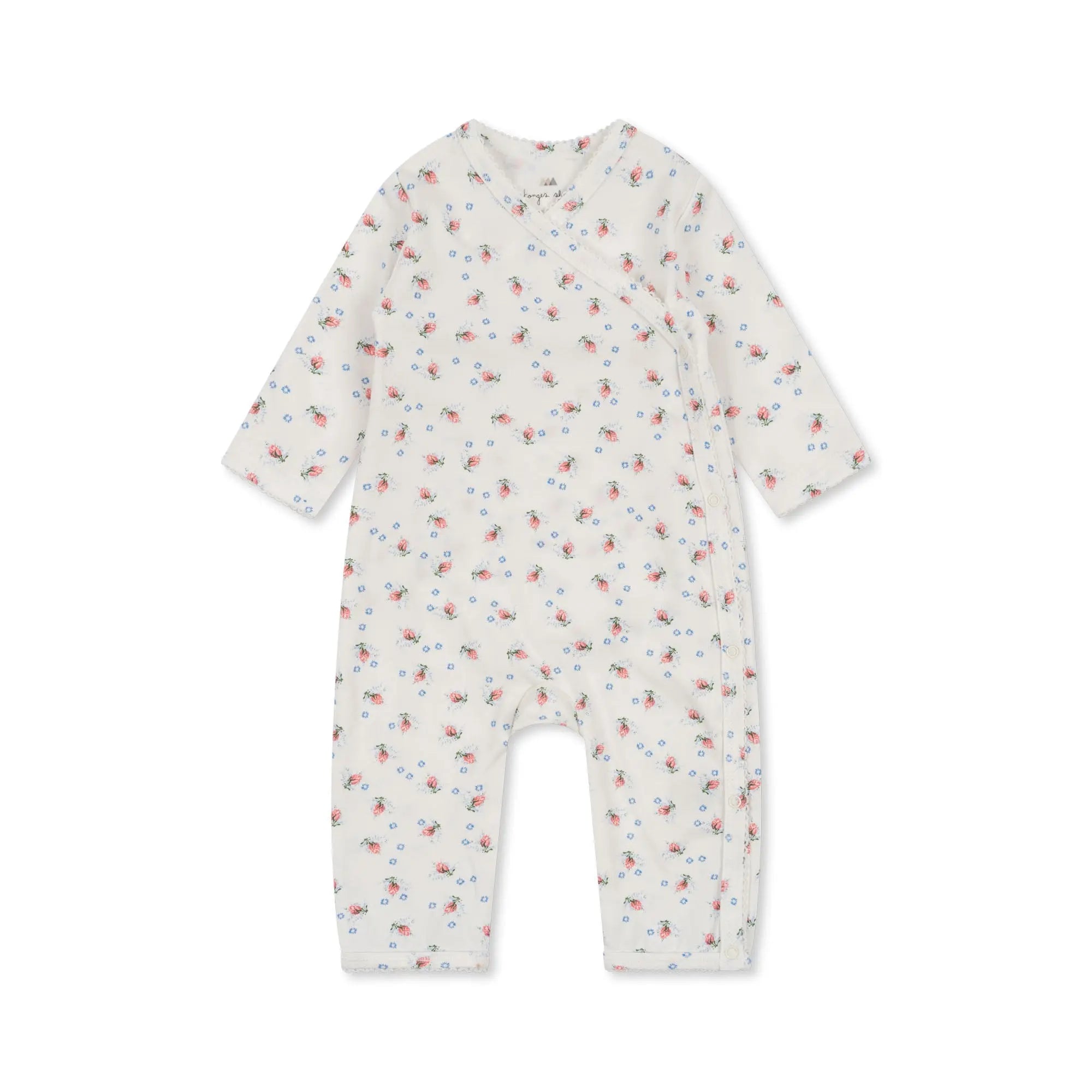 Basic Newborn Onesie Gots  Konges Sløjd BRISE DÉ ÉTÉ WHITE 50-56cm/0-1M 